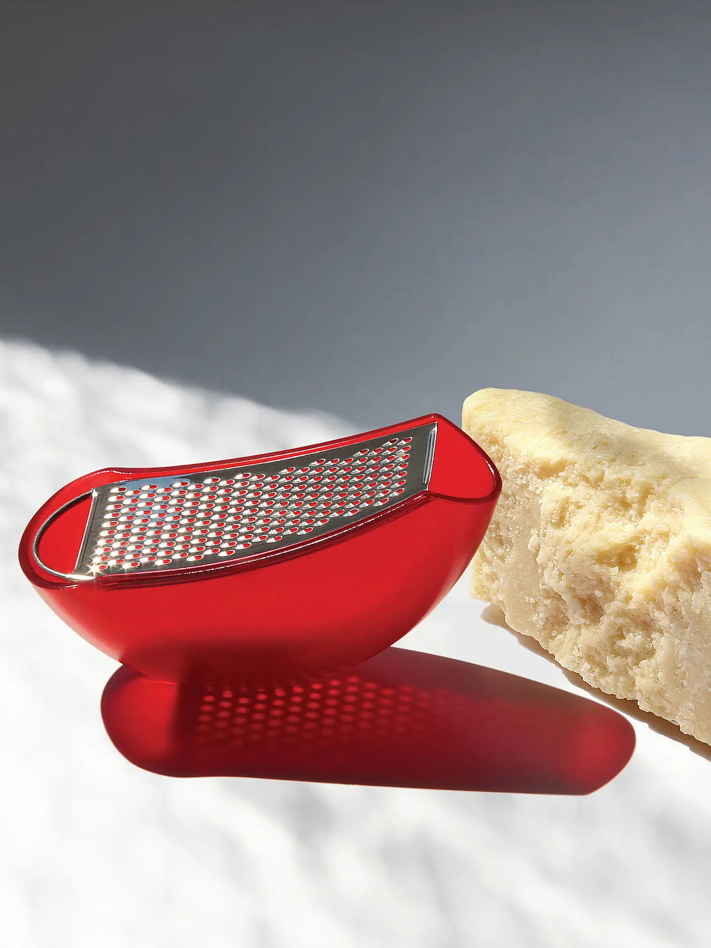 ALESSI | Käsereibe Parmenide Rot 15,3cm | 